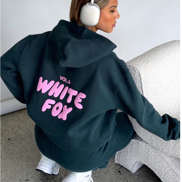 White Fox Offstage Hoodie Pine - Picture 4 of 11